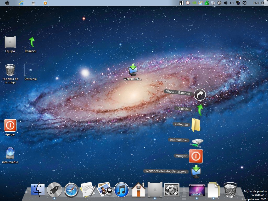 Mac theme for windows 7